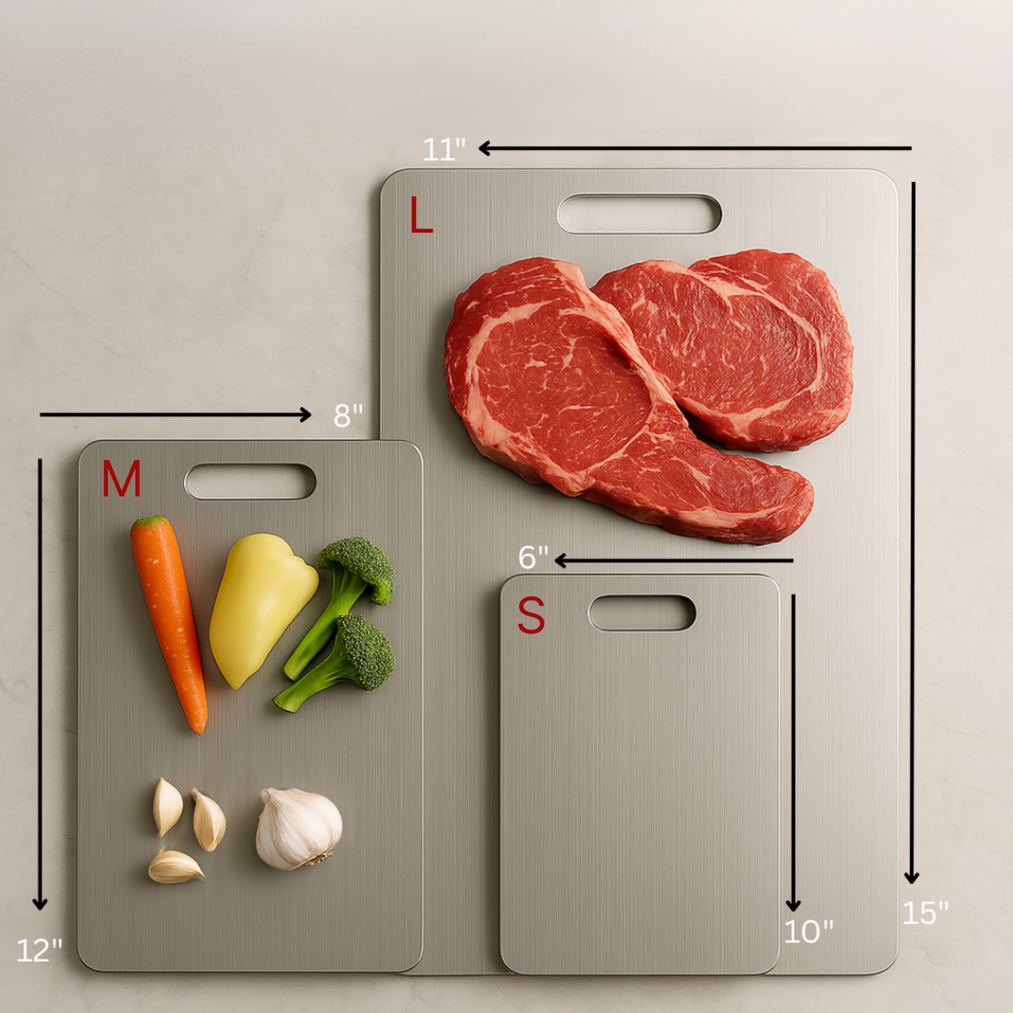 INFINI - Titanium Cutting Board