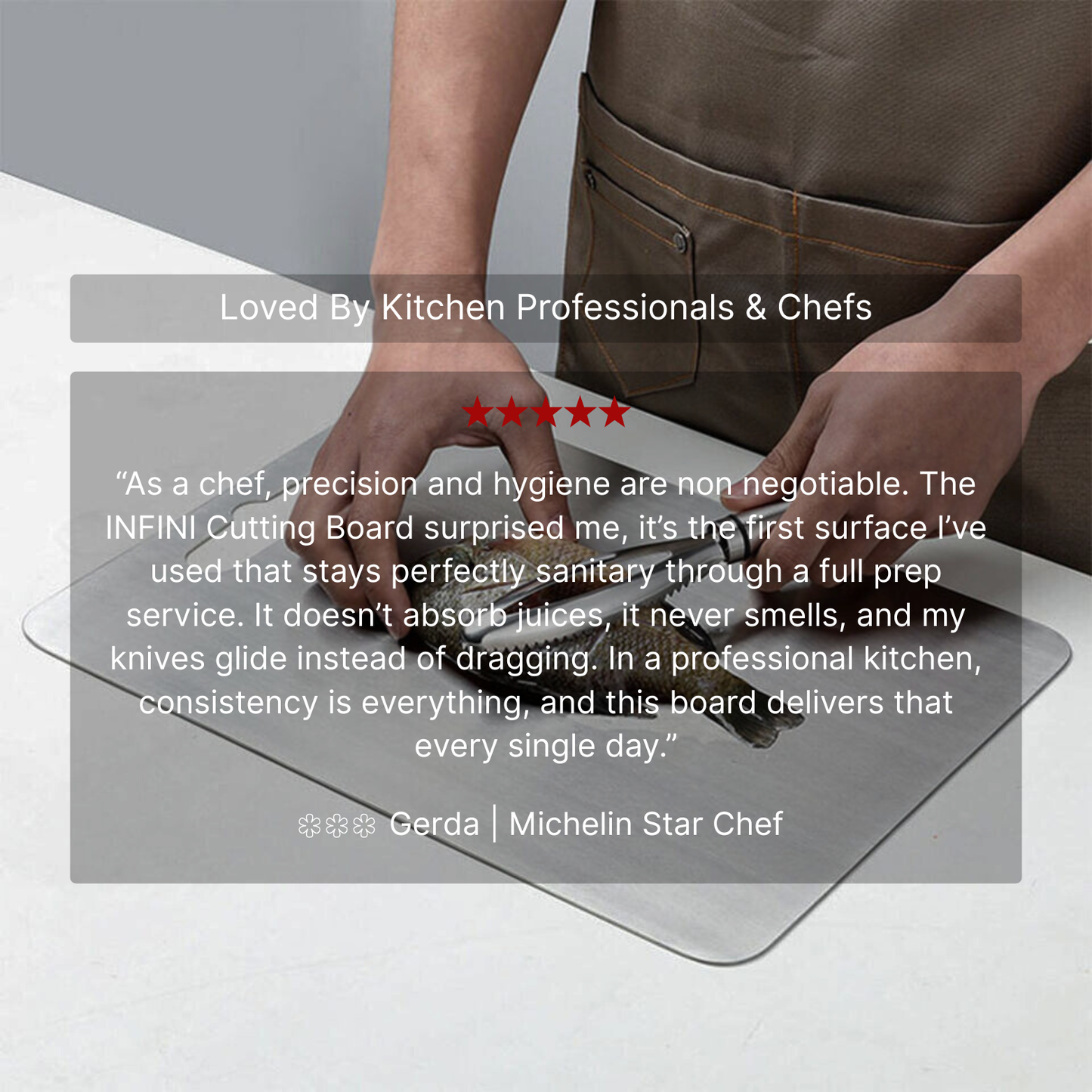 INFINI - Titanium Cutting Board