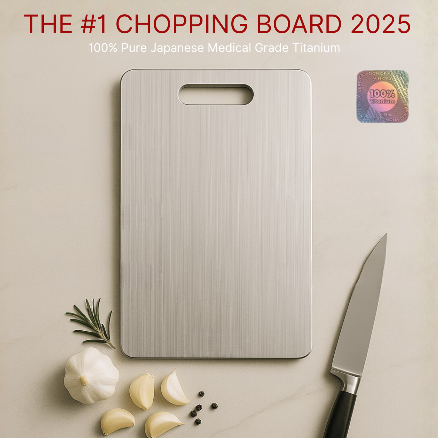 INFINI - Titanium Cutting Board