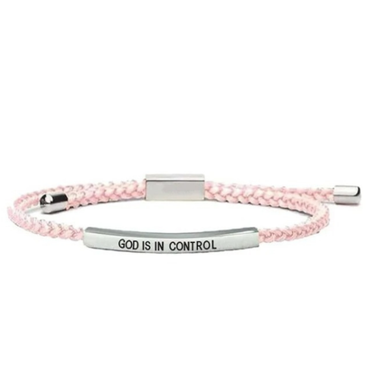 God Is In Control - Adjustable Bracelet